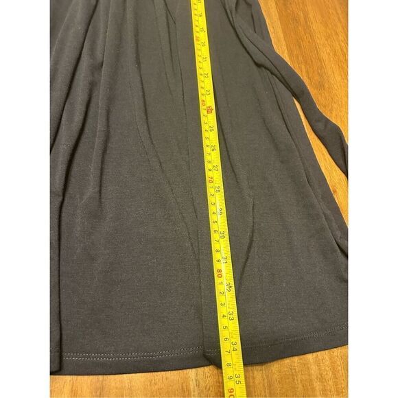 Zoey & Beth Womens Size Small Black Swing Dress With Tie And Adjustable Straps - Picture 8 of 8